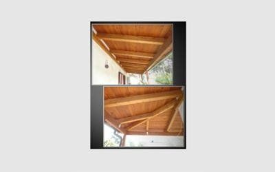 rifinitura controsoffittatura in legno