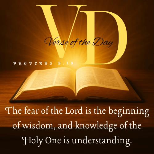 Open Bible glowing on a wooden table, with