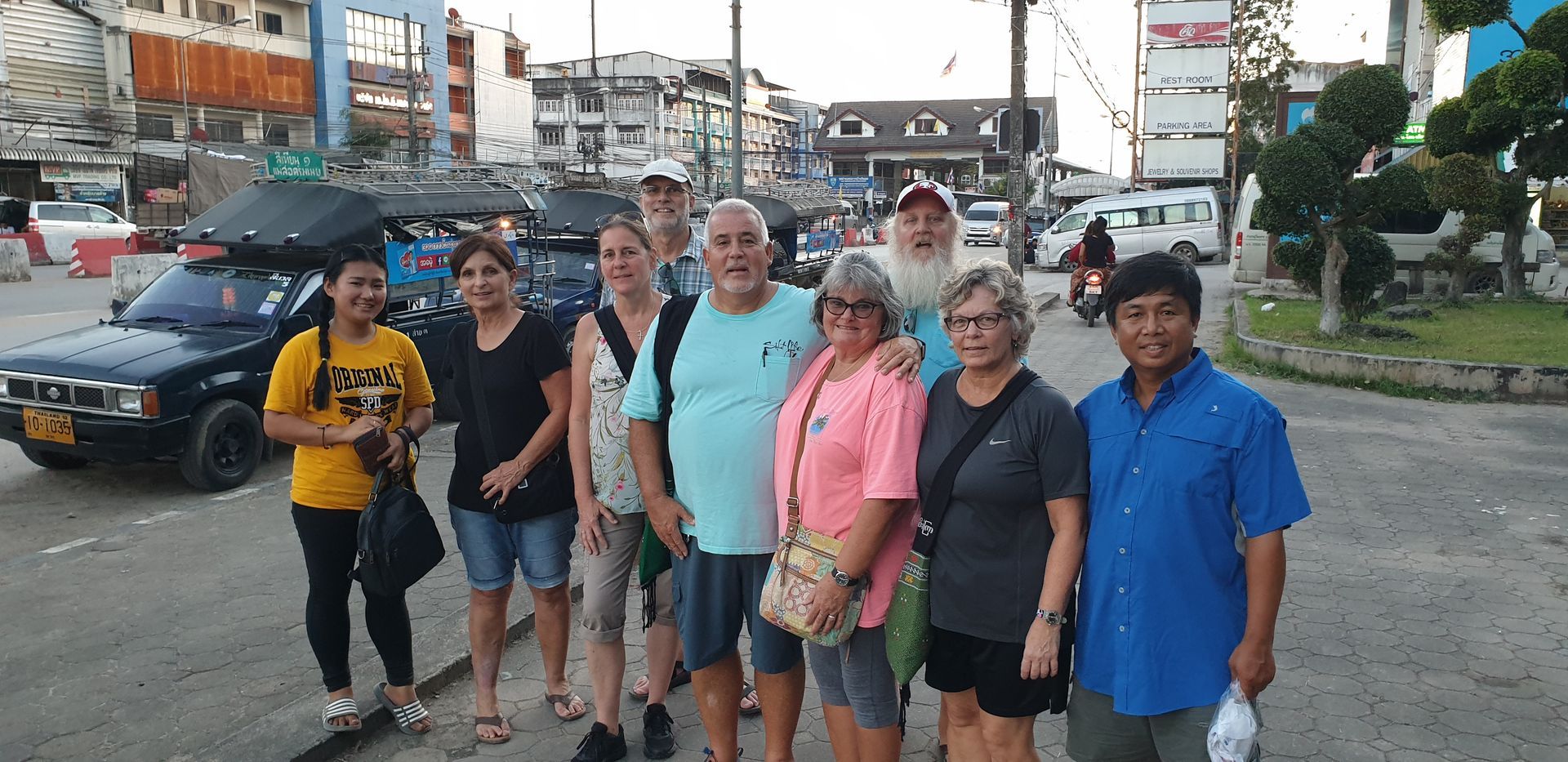 Thailand missions group-  Anna, Marcia, Sherry, Kent, Mike, Teresa, Jaq, LeeAnn, and Moses