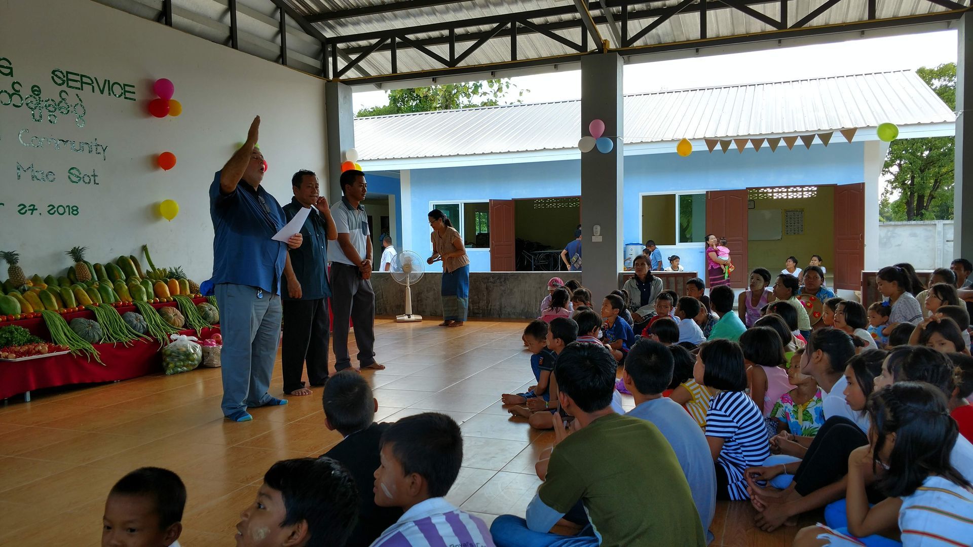 Dedication of Maesot Kid's Club
