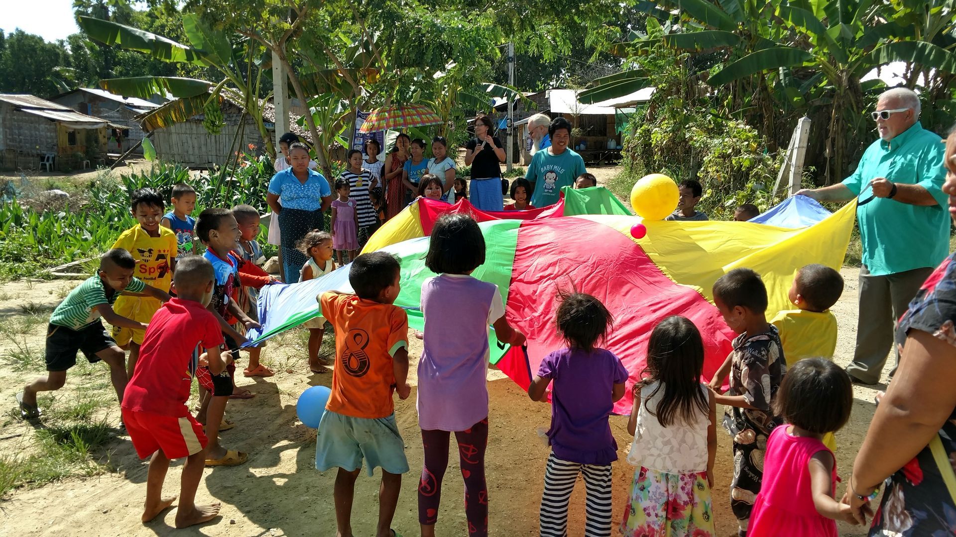 Thailand - something these kids had never seen before