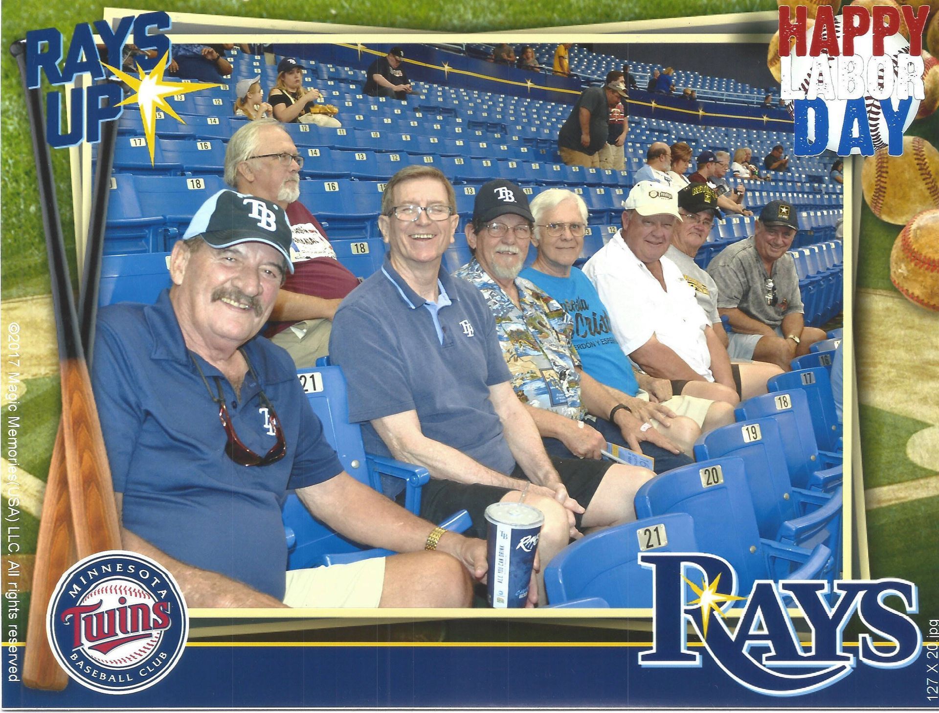 Guys Day out at Rays game