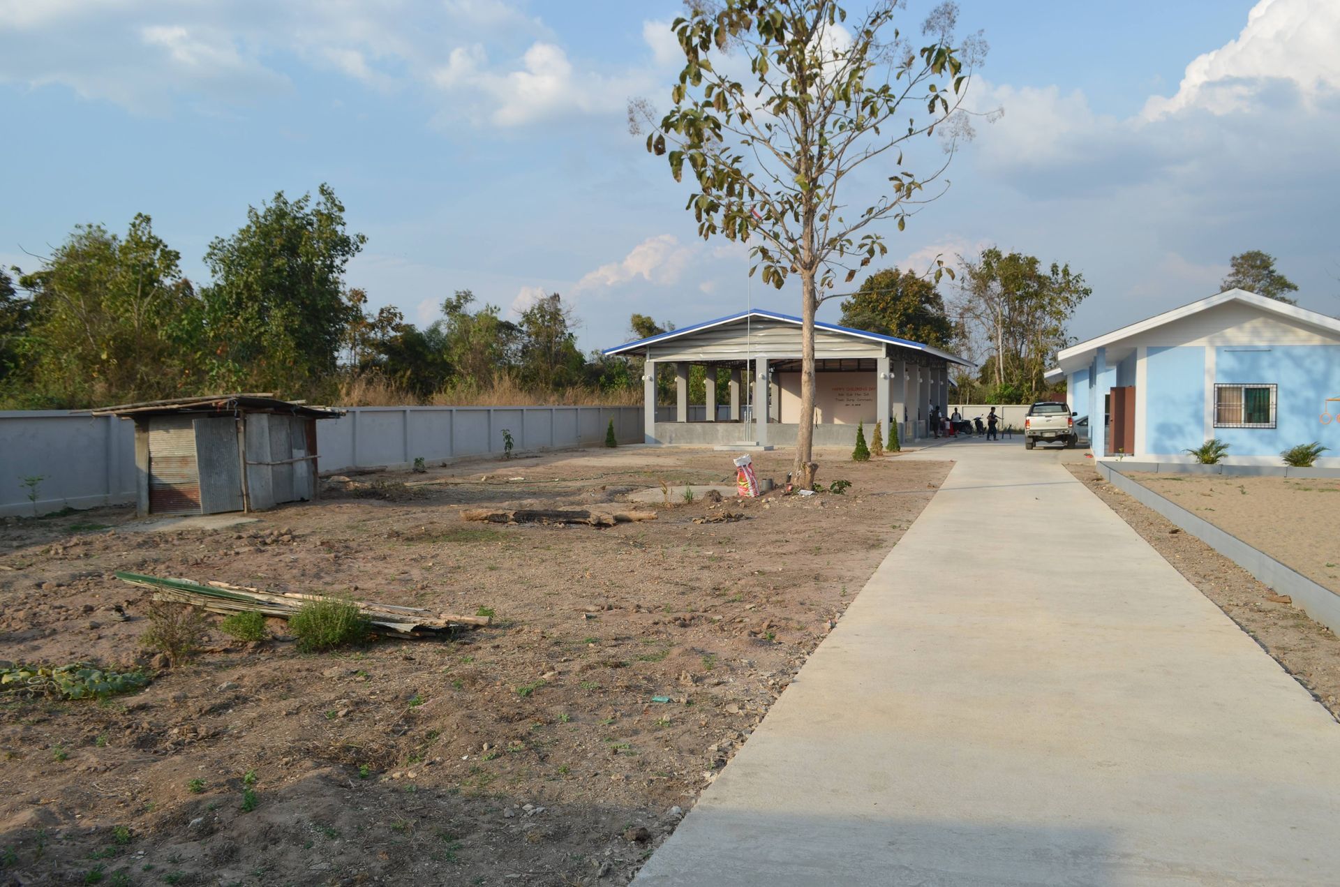 Maesot Kids Camp before the church was built