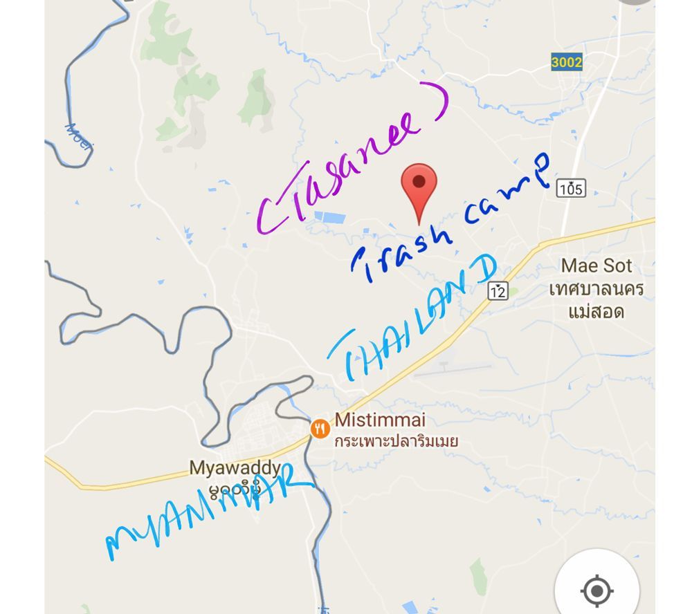 Thailand Mission map