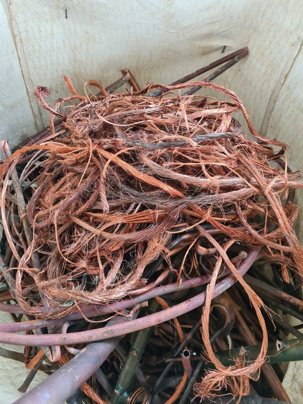 Scrap Copper Wires — Local Vehicle Scrapping And Repair Professionals in Bondoola, QLD