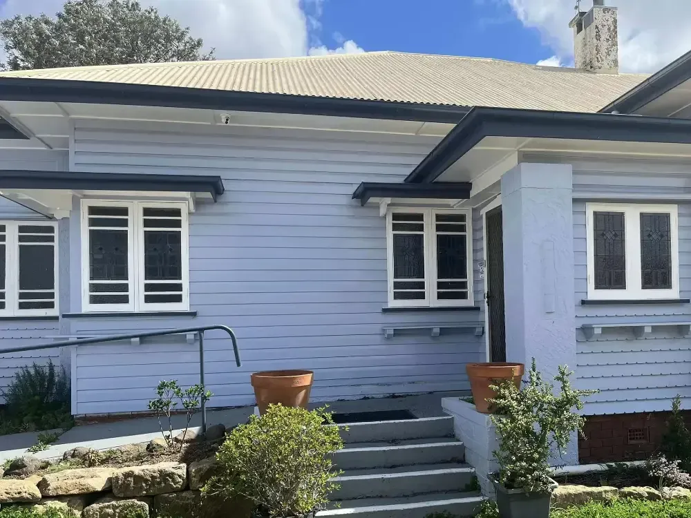 WillowTree 37 location with stairs leading up to the front door
