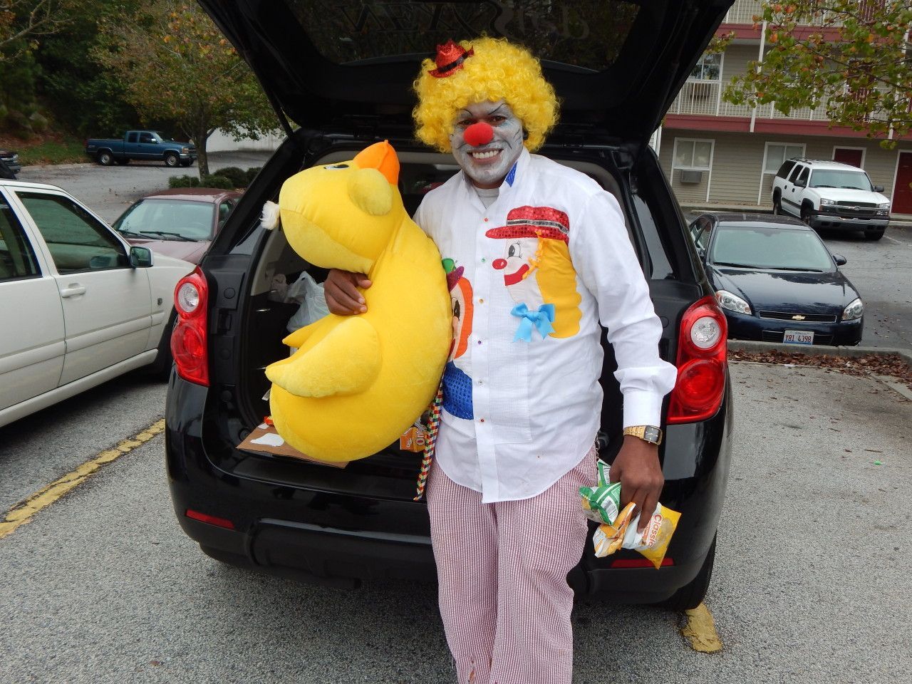 Man costumed as a clown - Snellville, GA - Abiding Community Church