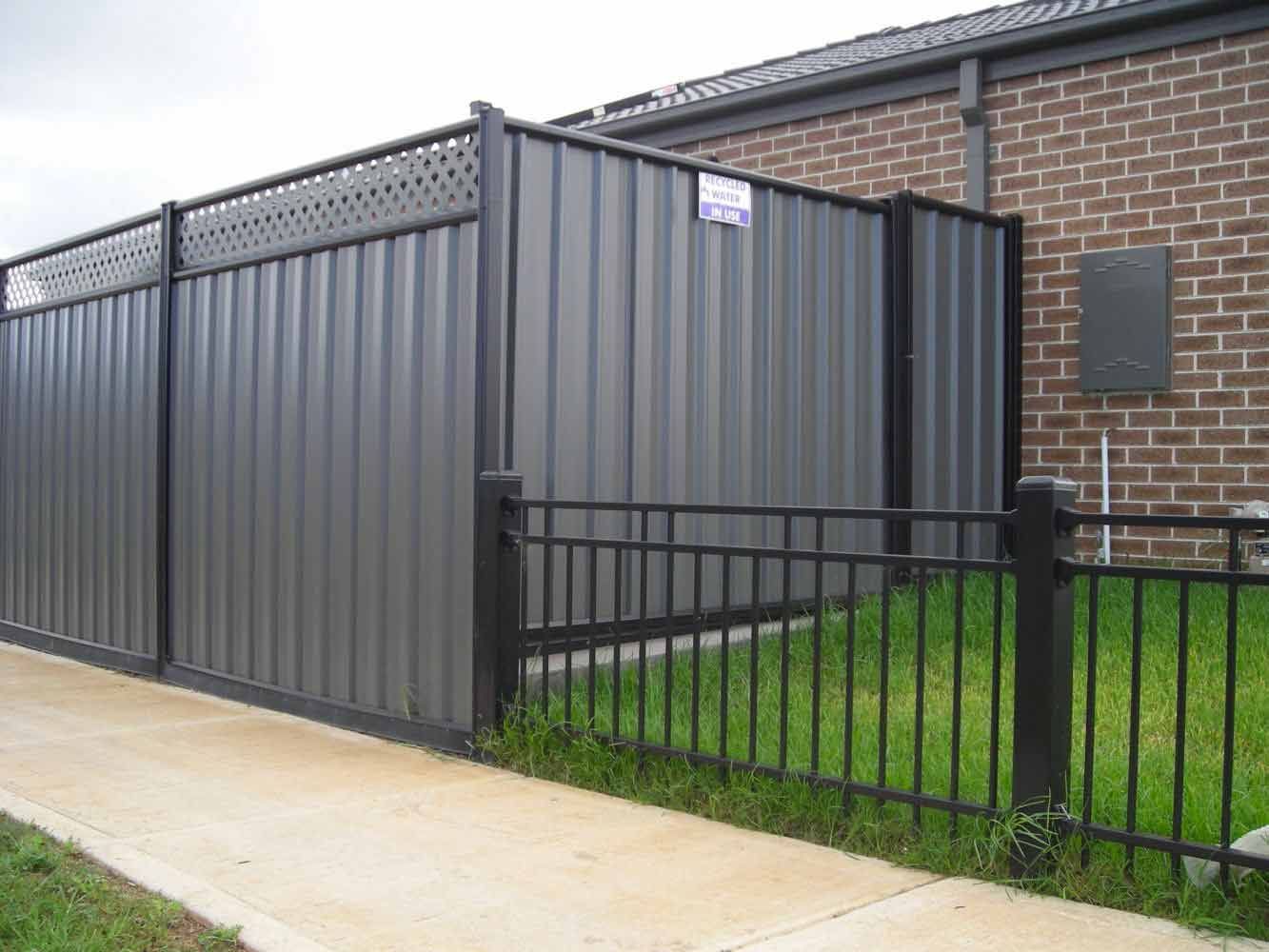 Metal Fence — Bacchus Marsh, VIC — Metro Fencing & Gates P/L