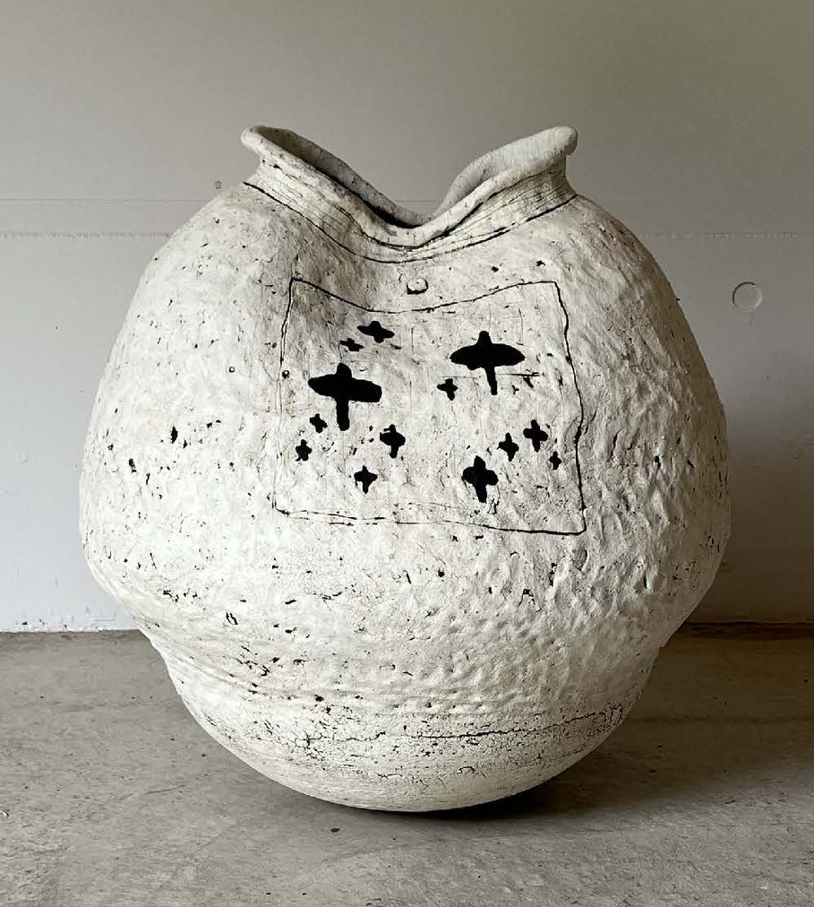 Sculpture by Japanese artist Kansai Noguchi