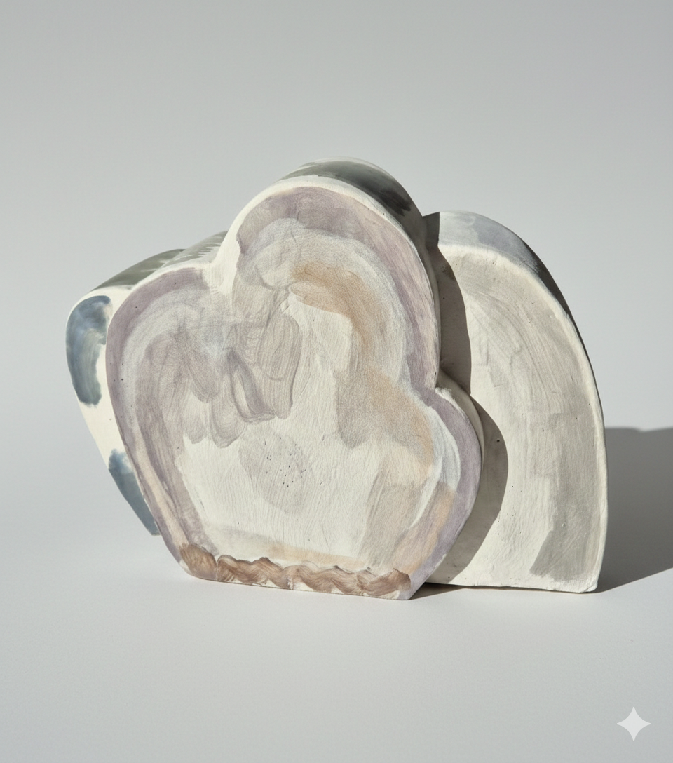 Ceramic sculpture by Japanese artist Chisato Yasui