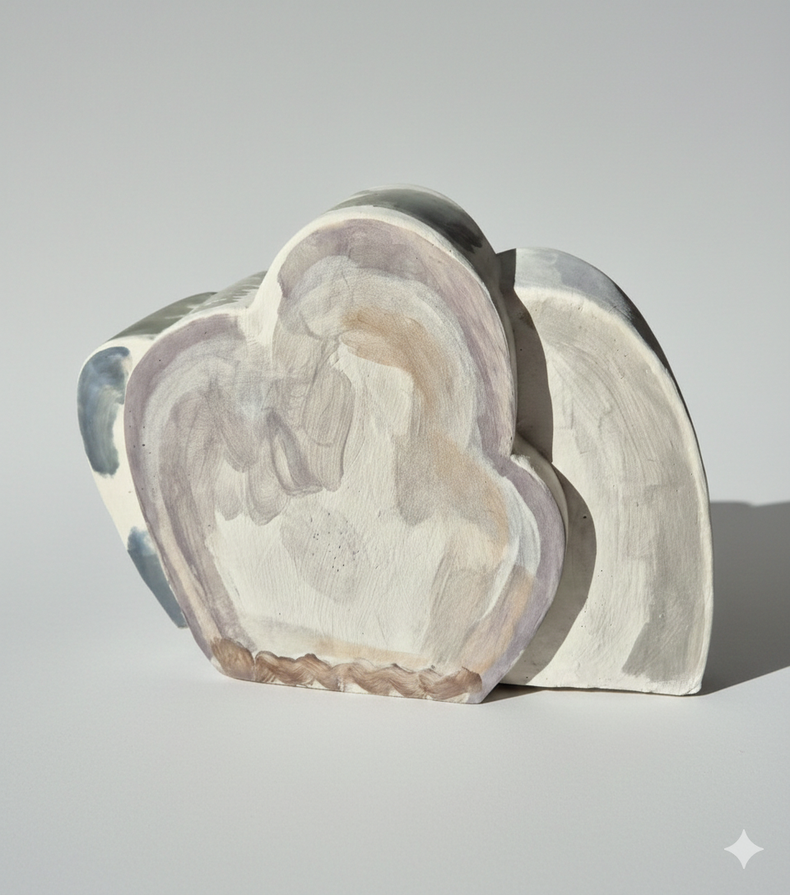 Ceramic sculpture by Japanese artist  Chisato Yasui