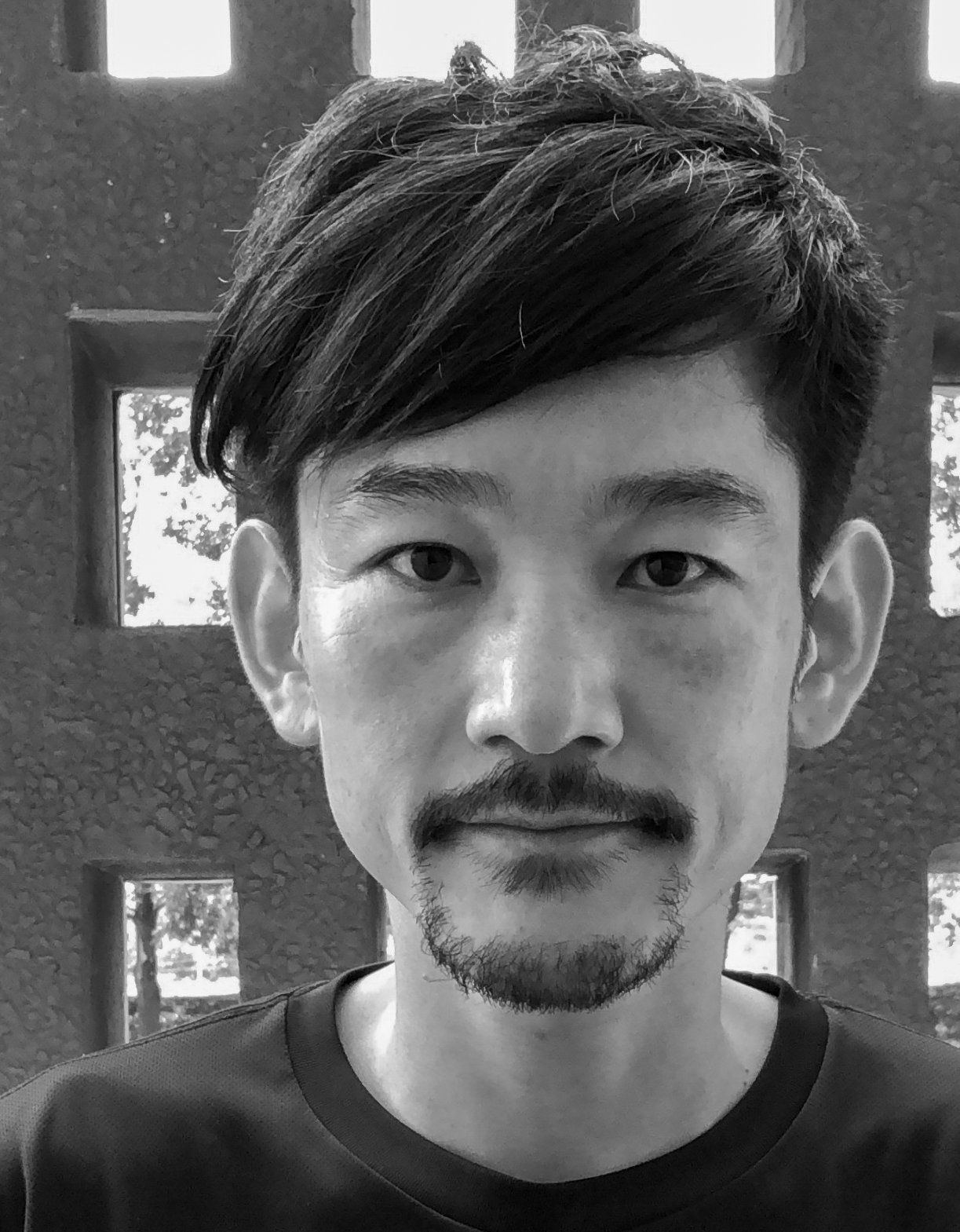 Portrait of Japanese contemporary artist Kenji Gomi