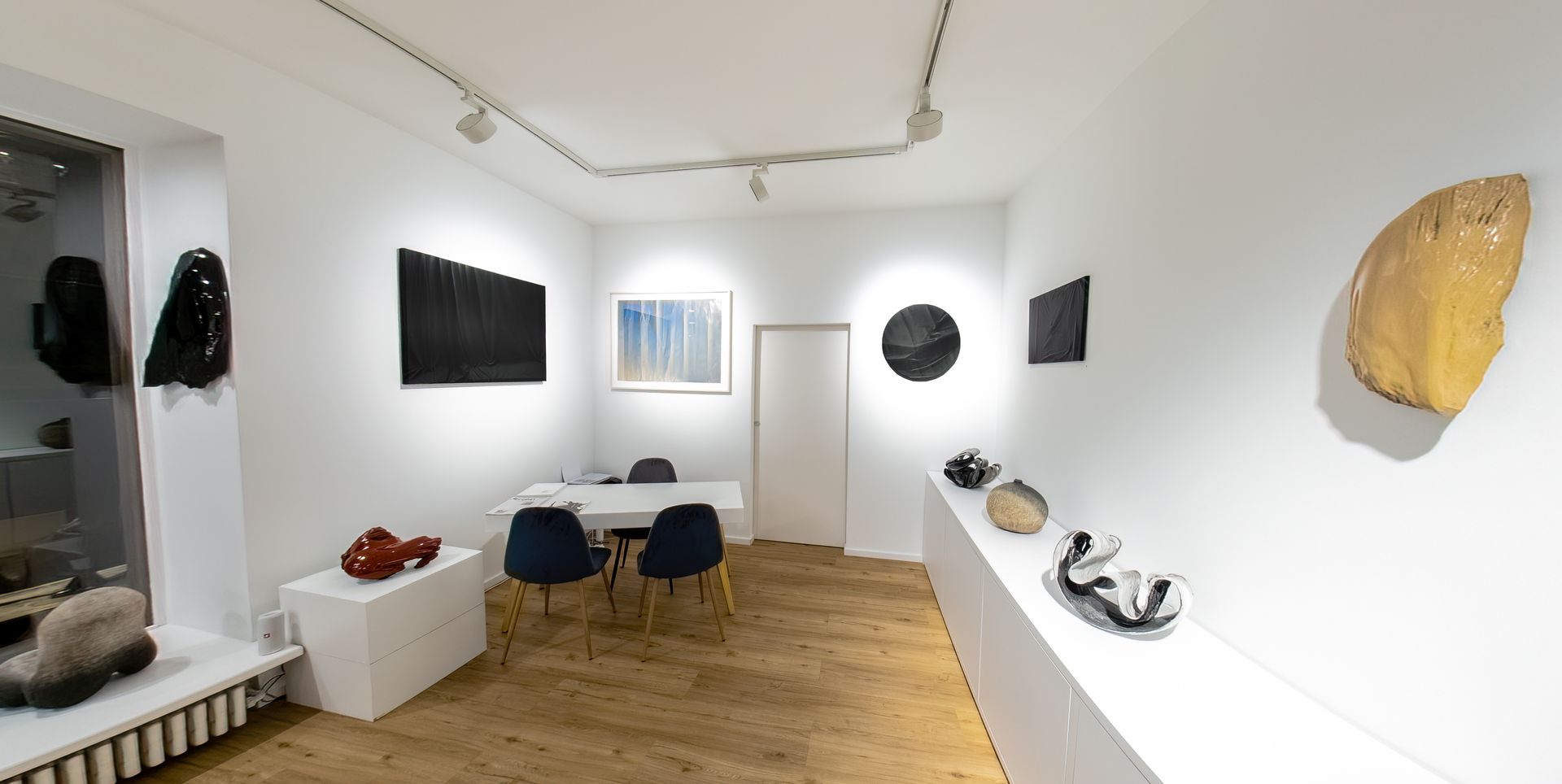 View of the Imperceptible revealed exhibition