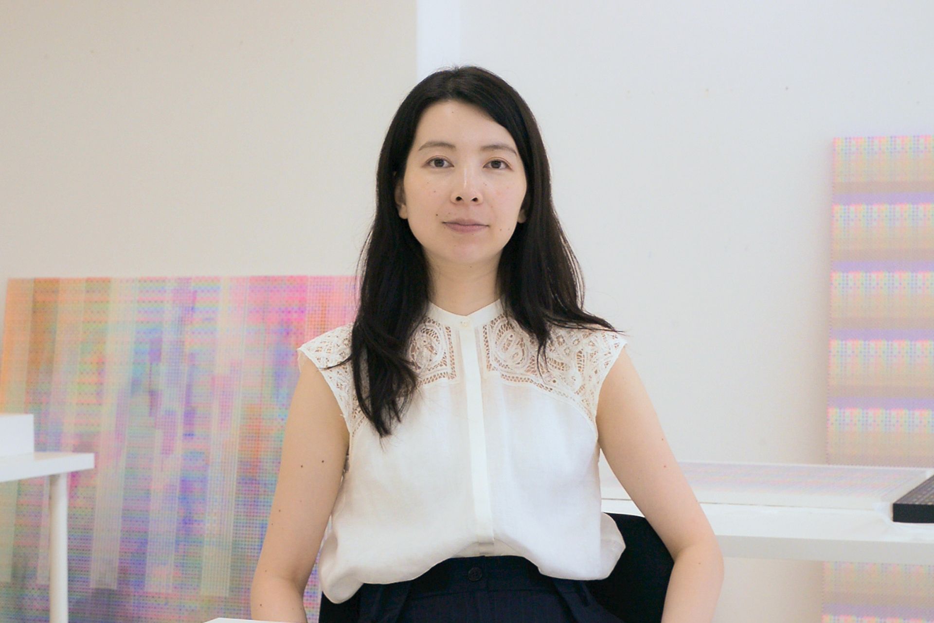 Portrait of contemporary Japanese artist Aya Kawato 