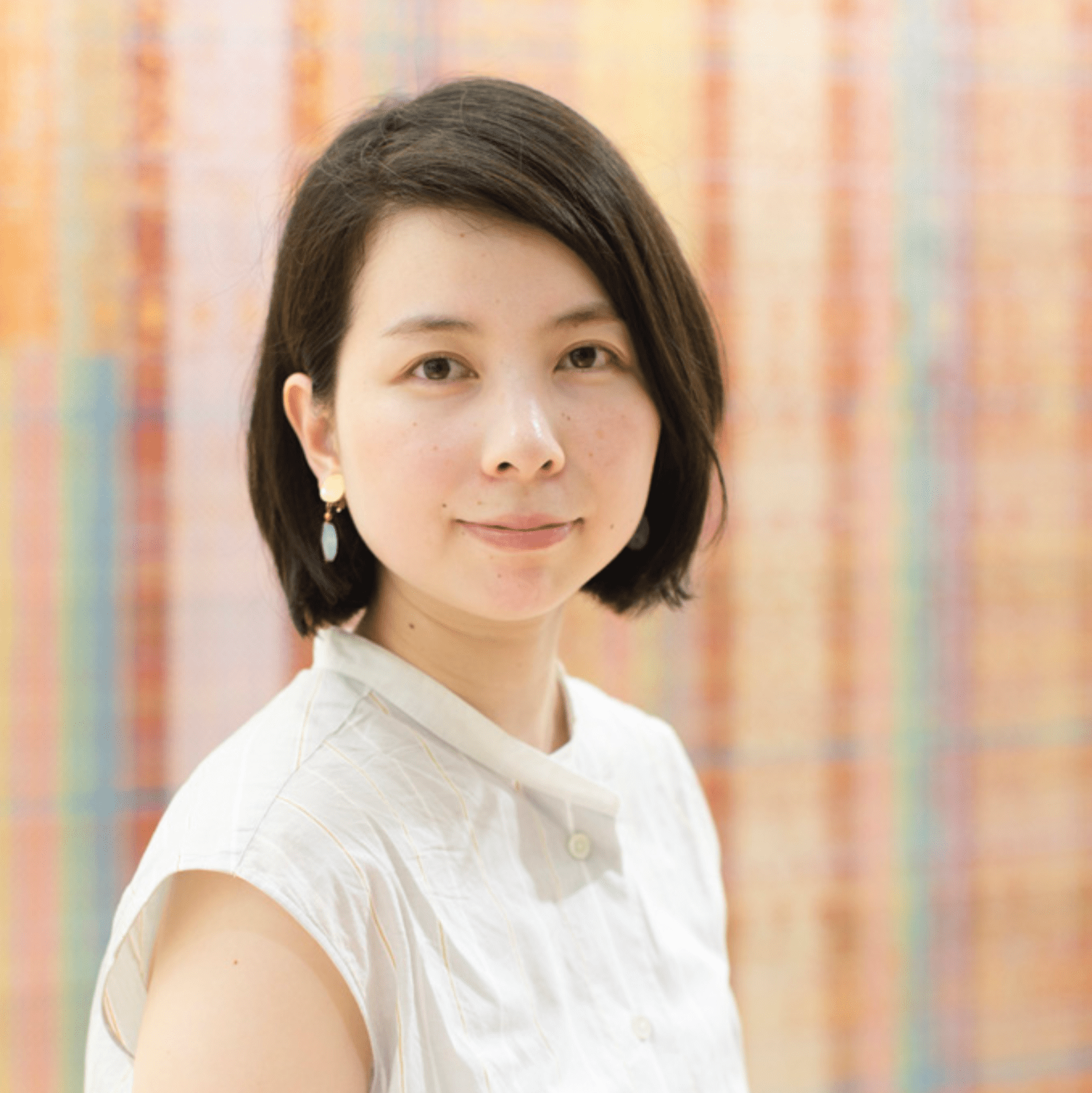 Portrait of the Japanese contemporary artist Aya Kawato