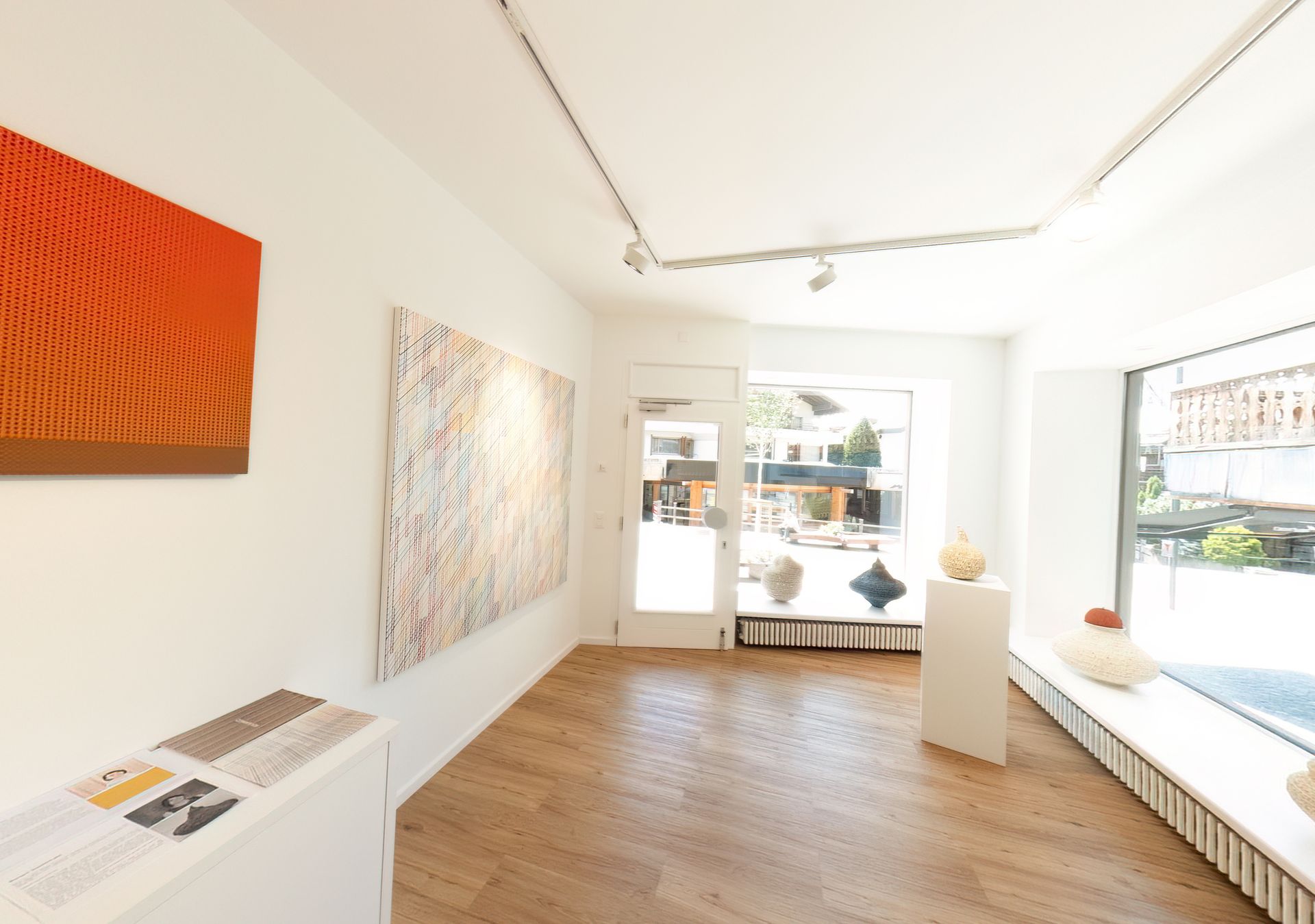 View of the Perception exhibition