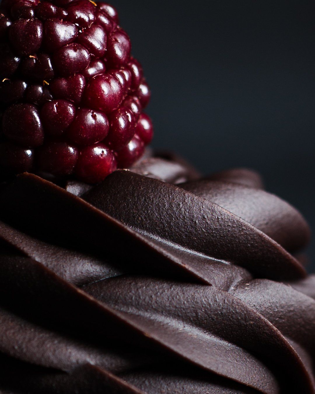 Food photography – Chocolate cup cake