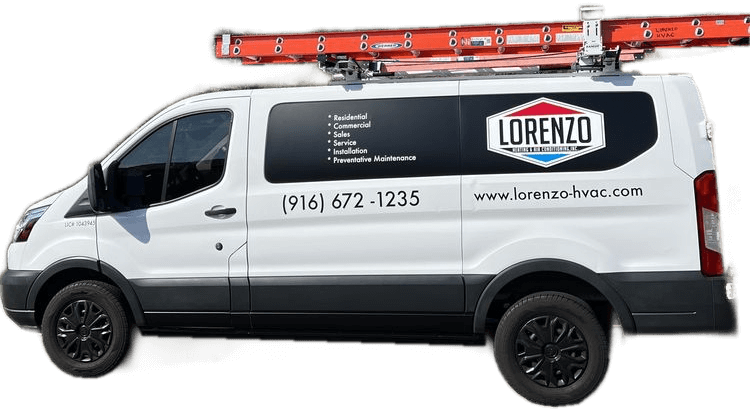 Lorenzo Heating & Air Conditioning Van