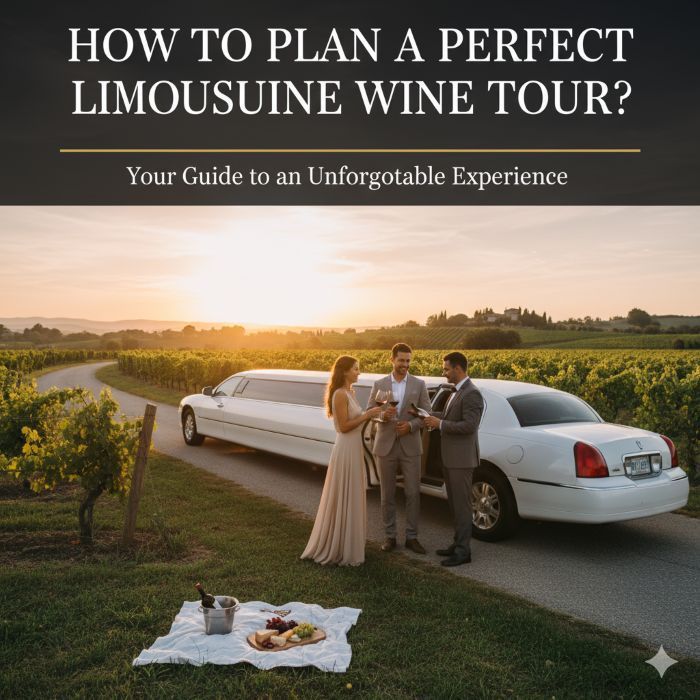 how to plan perfect limousine wine tour
