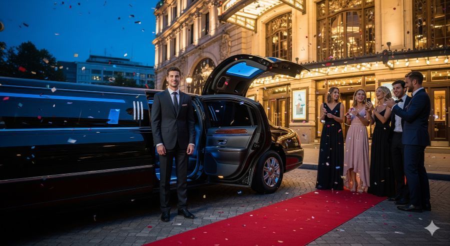 how much is a stretch limo rental for night