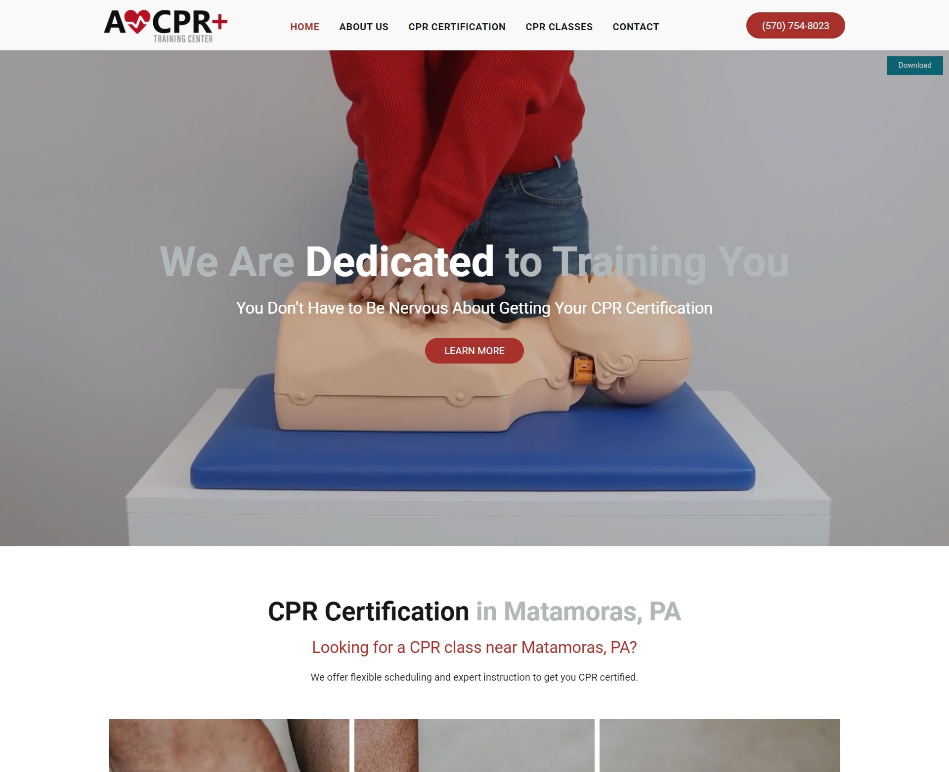 Engage Portfolio A CPR Plus Training Center
