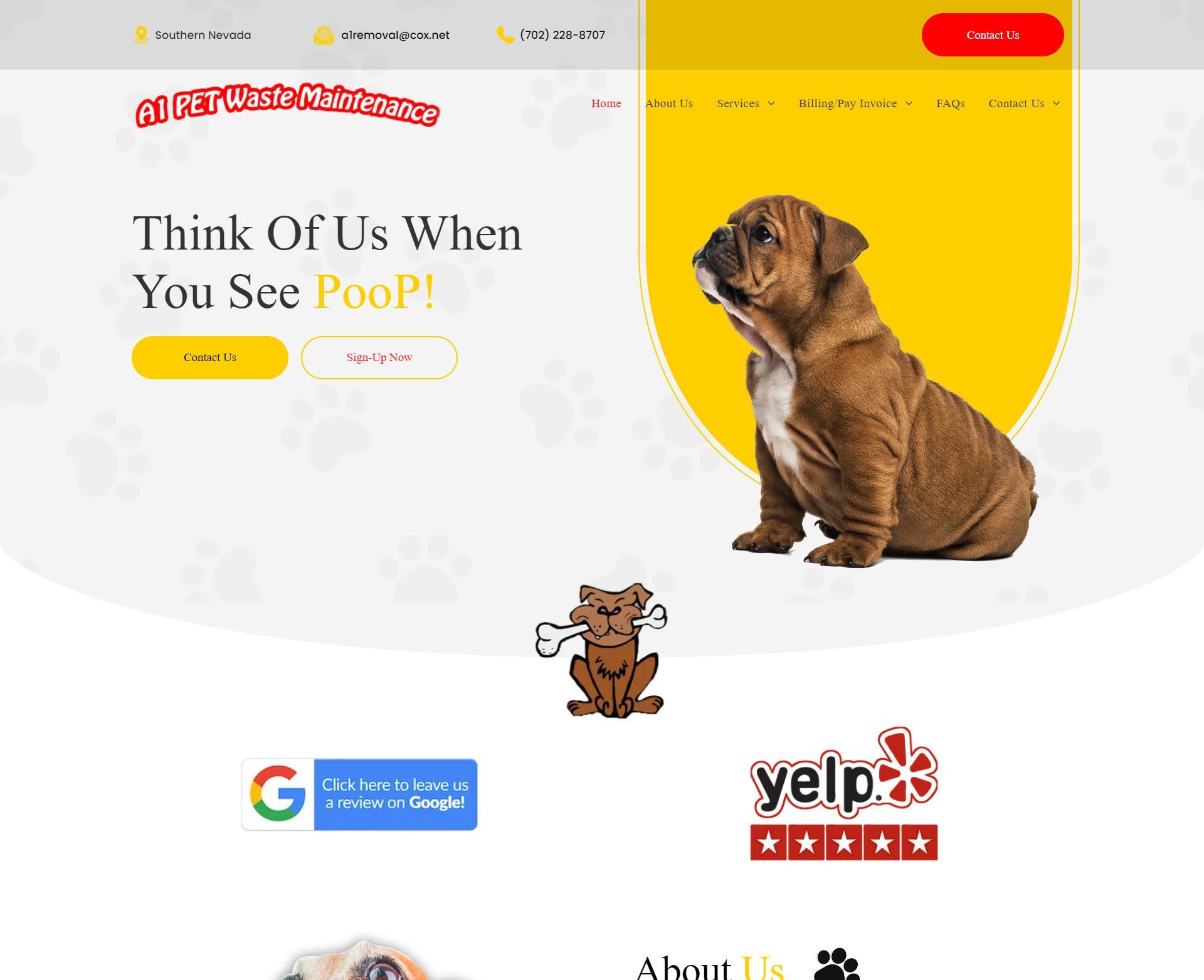 Engage Portfolio A1 Pet Waste Maintenance