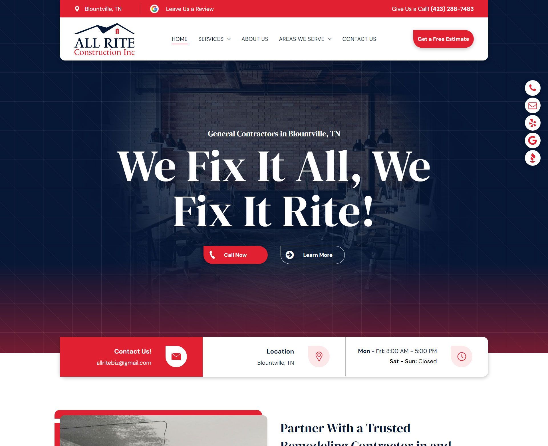 Engage Portfolio All Rite Construction Inc