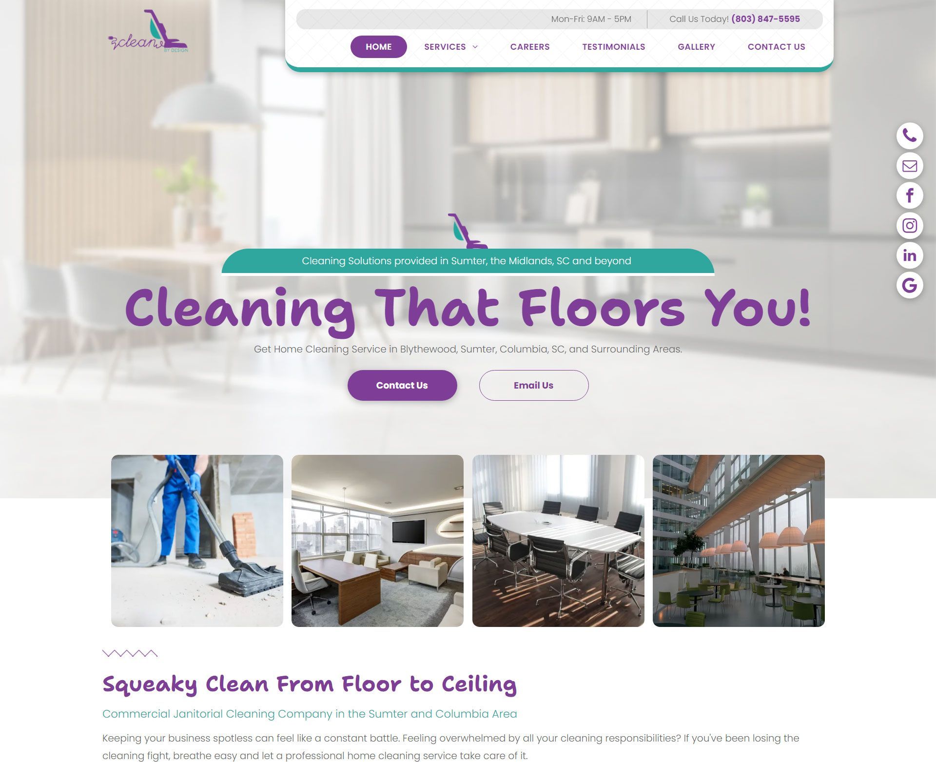 Engage Portfolio Clean By Design Cleaning