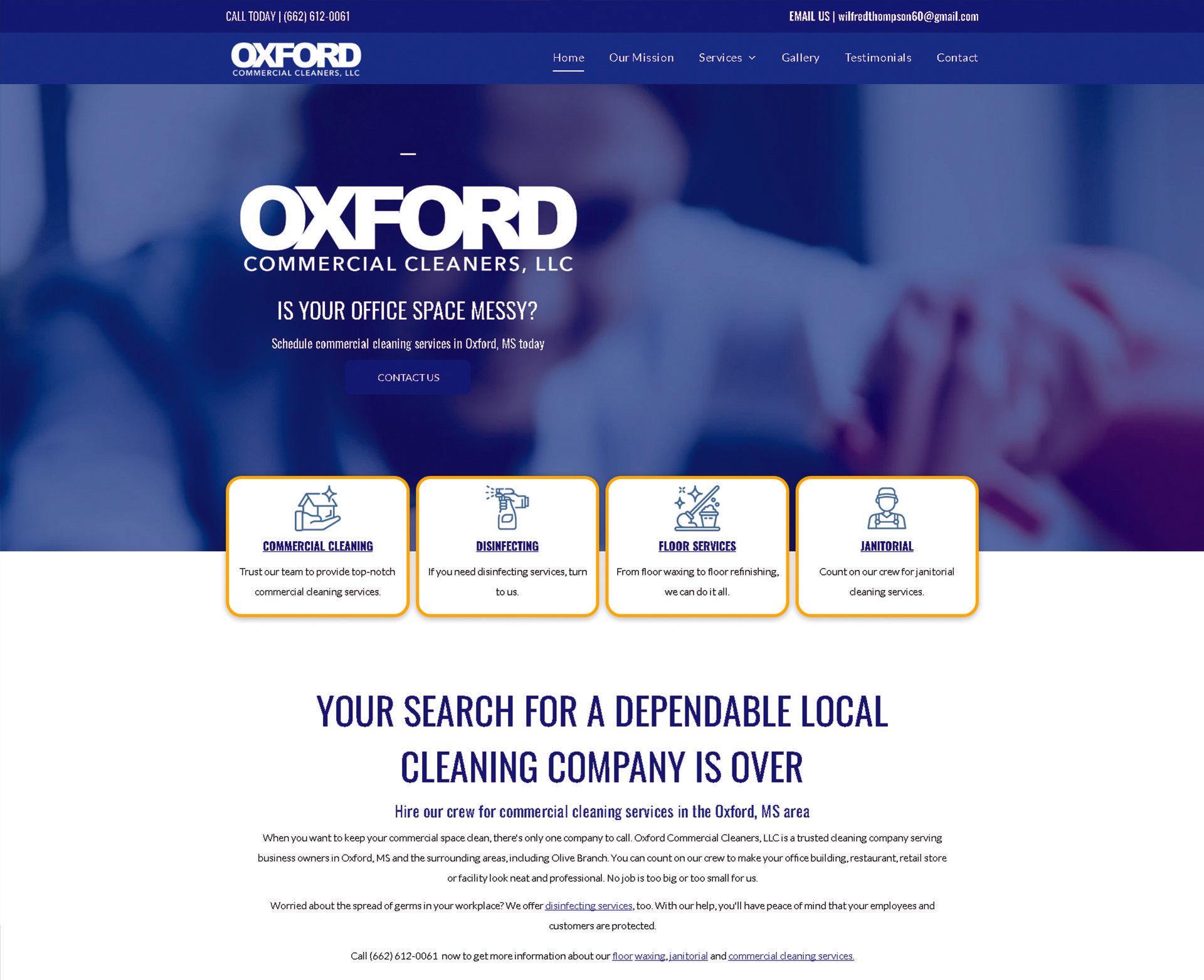 Engage Portfolio Oxford Commercial Cleaners LLC
