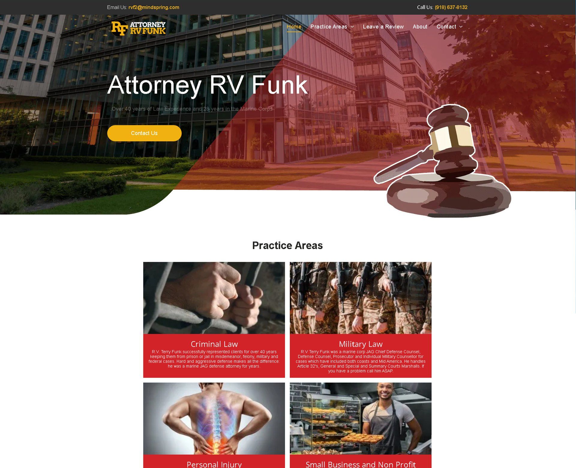 Engage Portfolio R.F. Attorney RV Funk