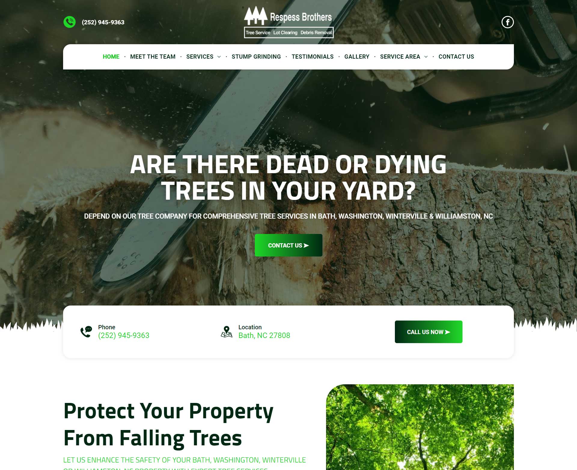 Engage Portfolio Respess Brothers Tree Service