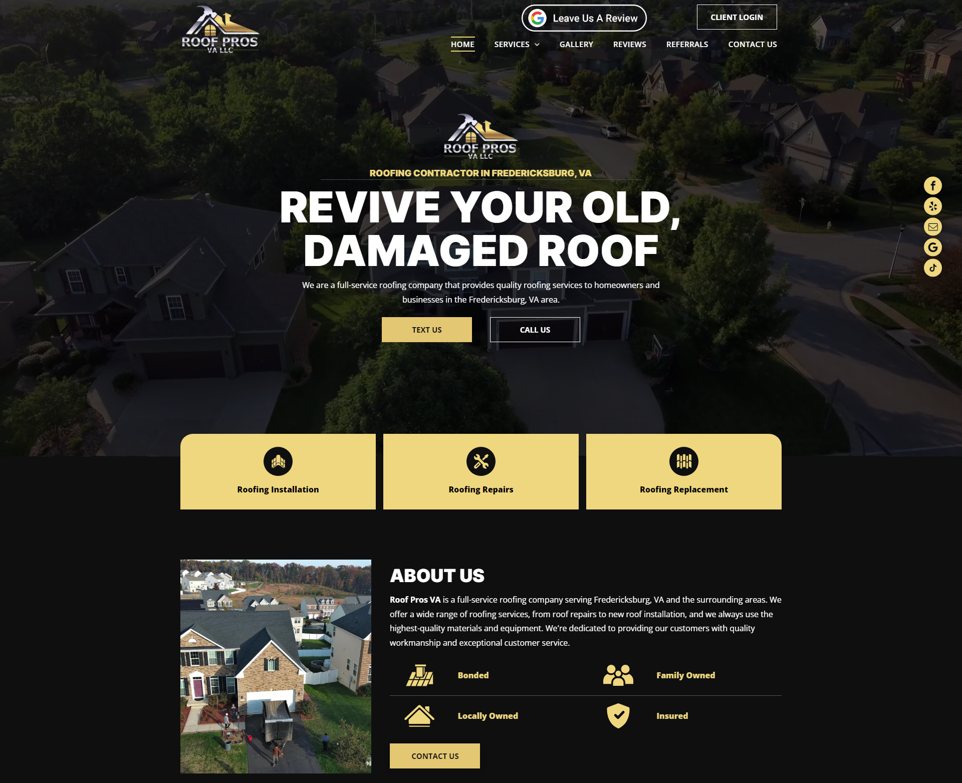 Engage Portfolio Roof Pros VA