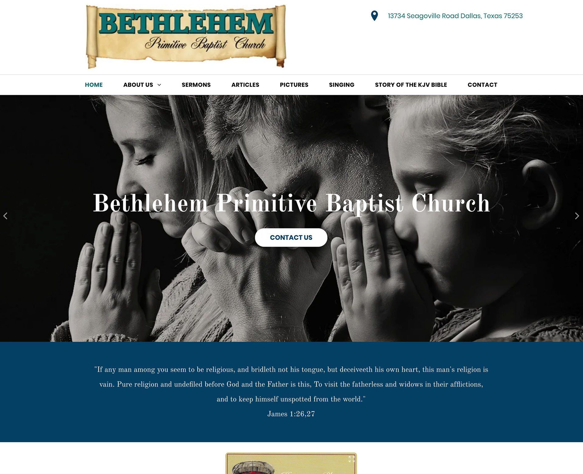 Engage Portfolio Bethlehem Primitive Baptist Church