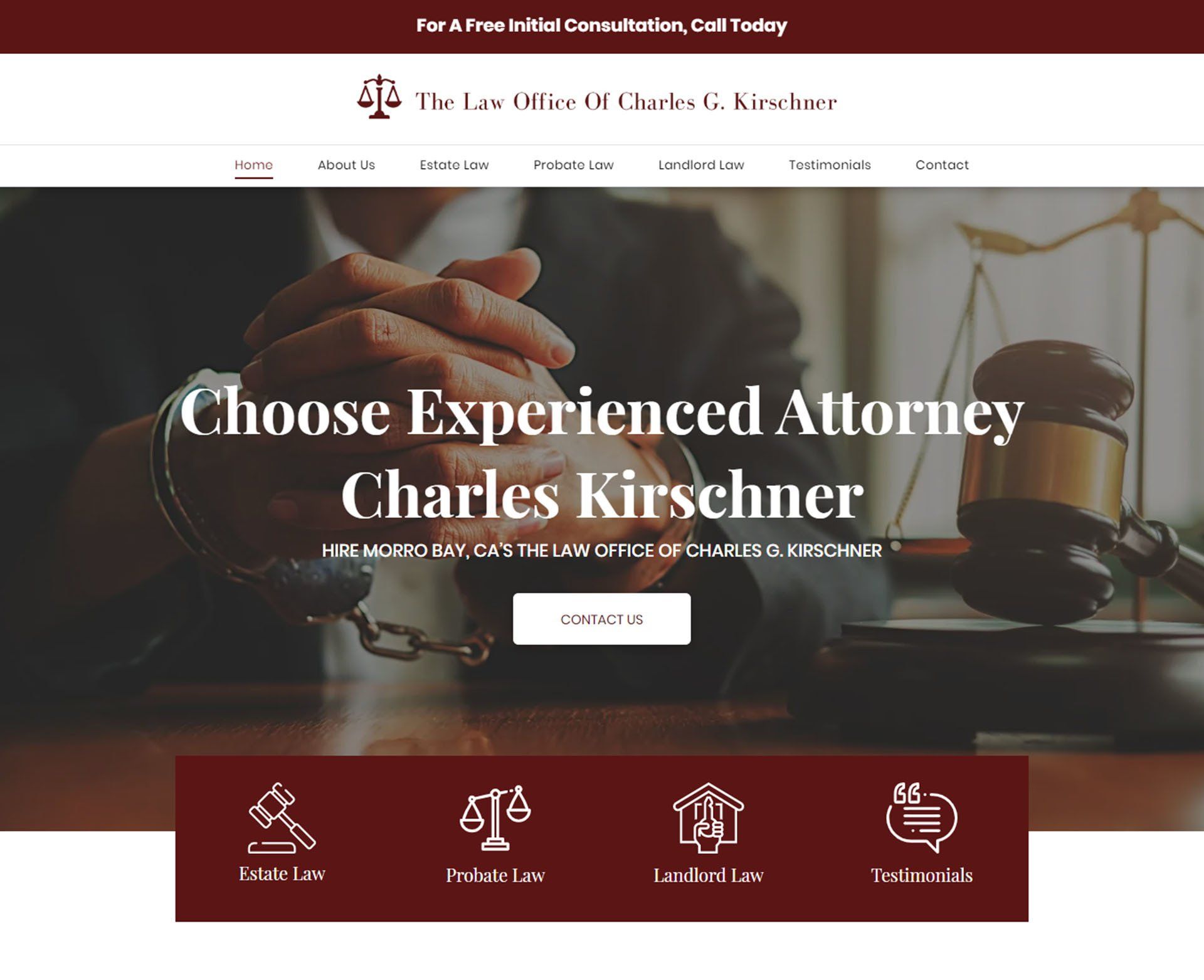 Engage Portfolio The Law Office Of Charles G. Kirschner
