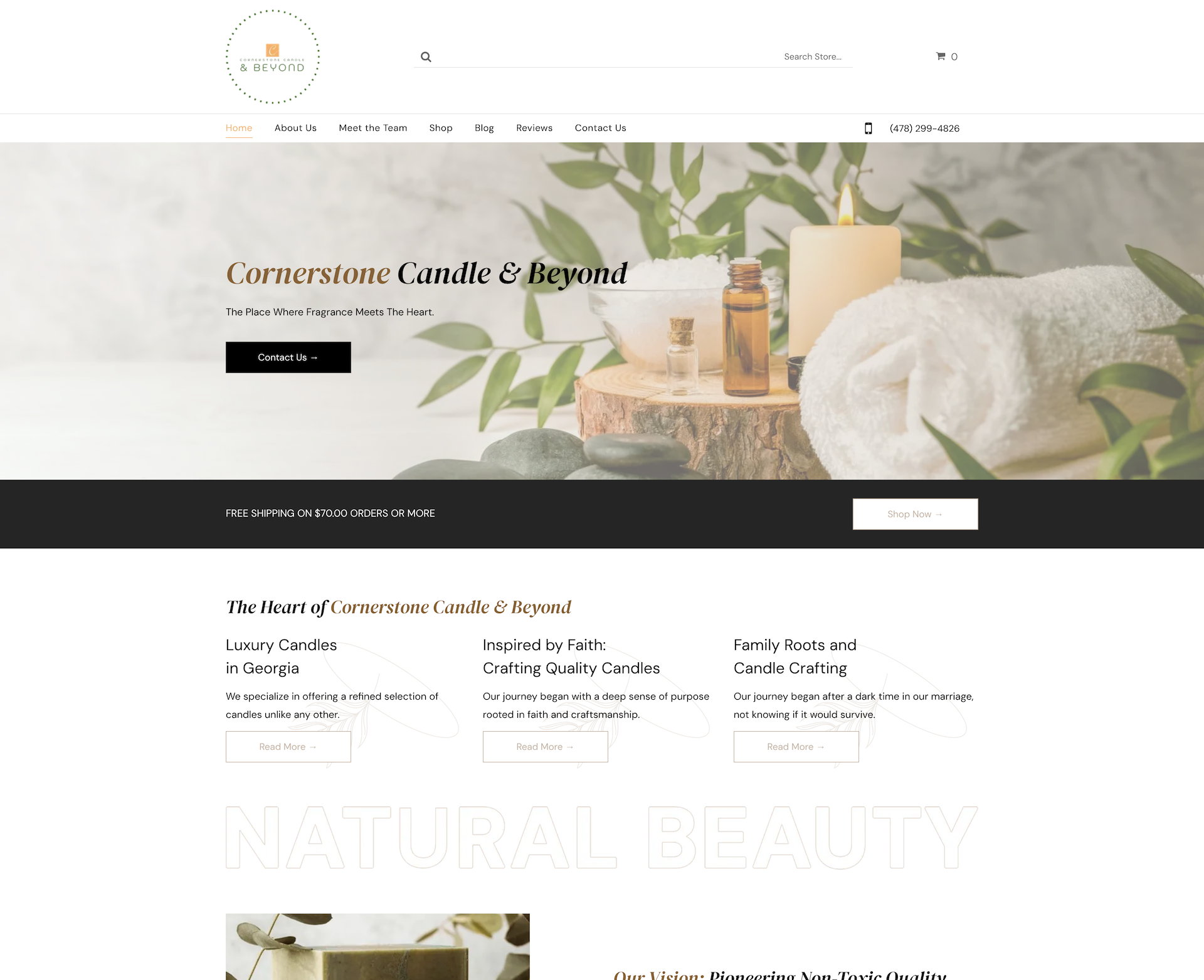 Cornerstone Candle & Beyond