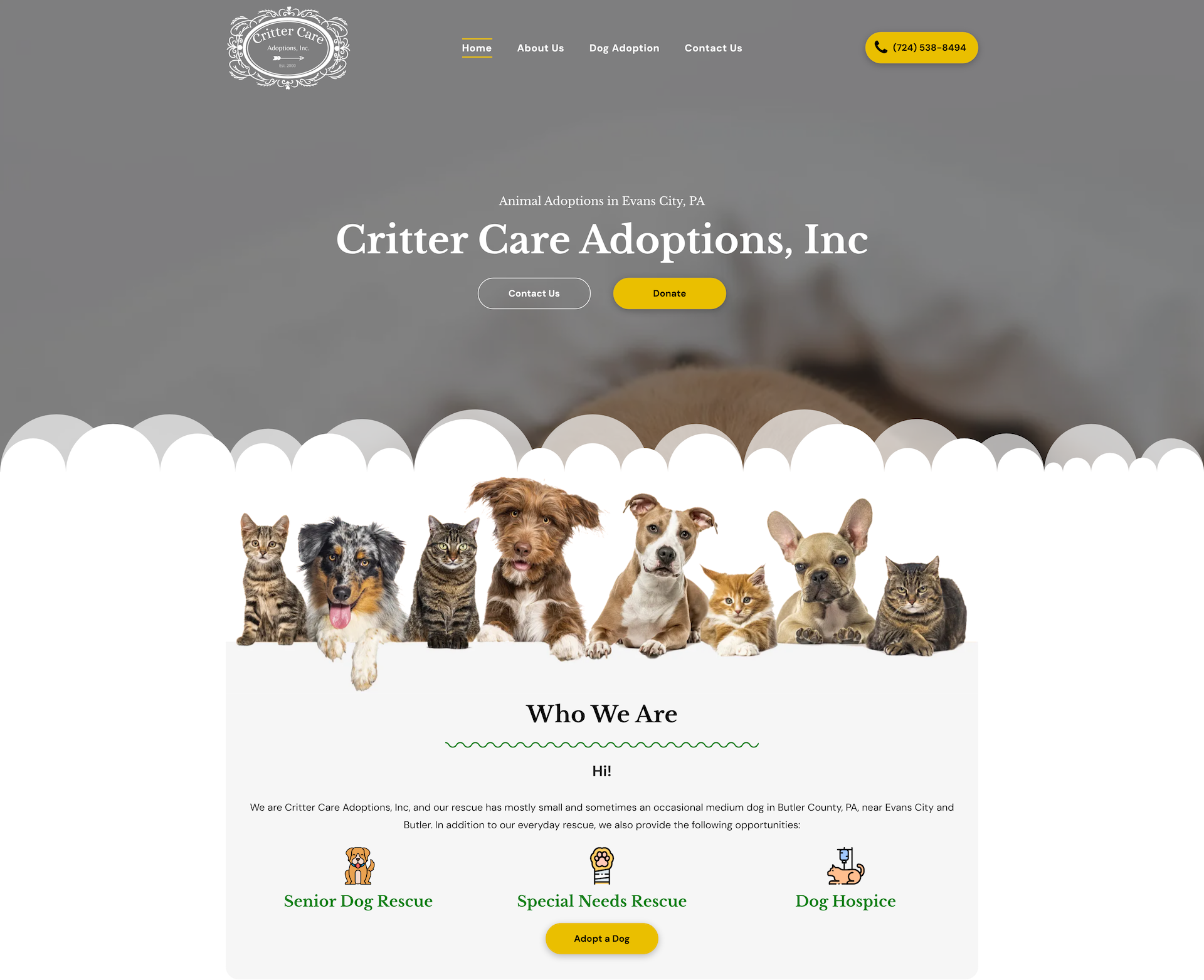 Critter Care Adoptions, Inc