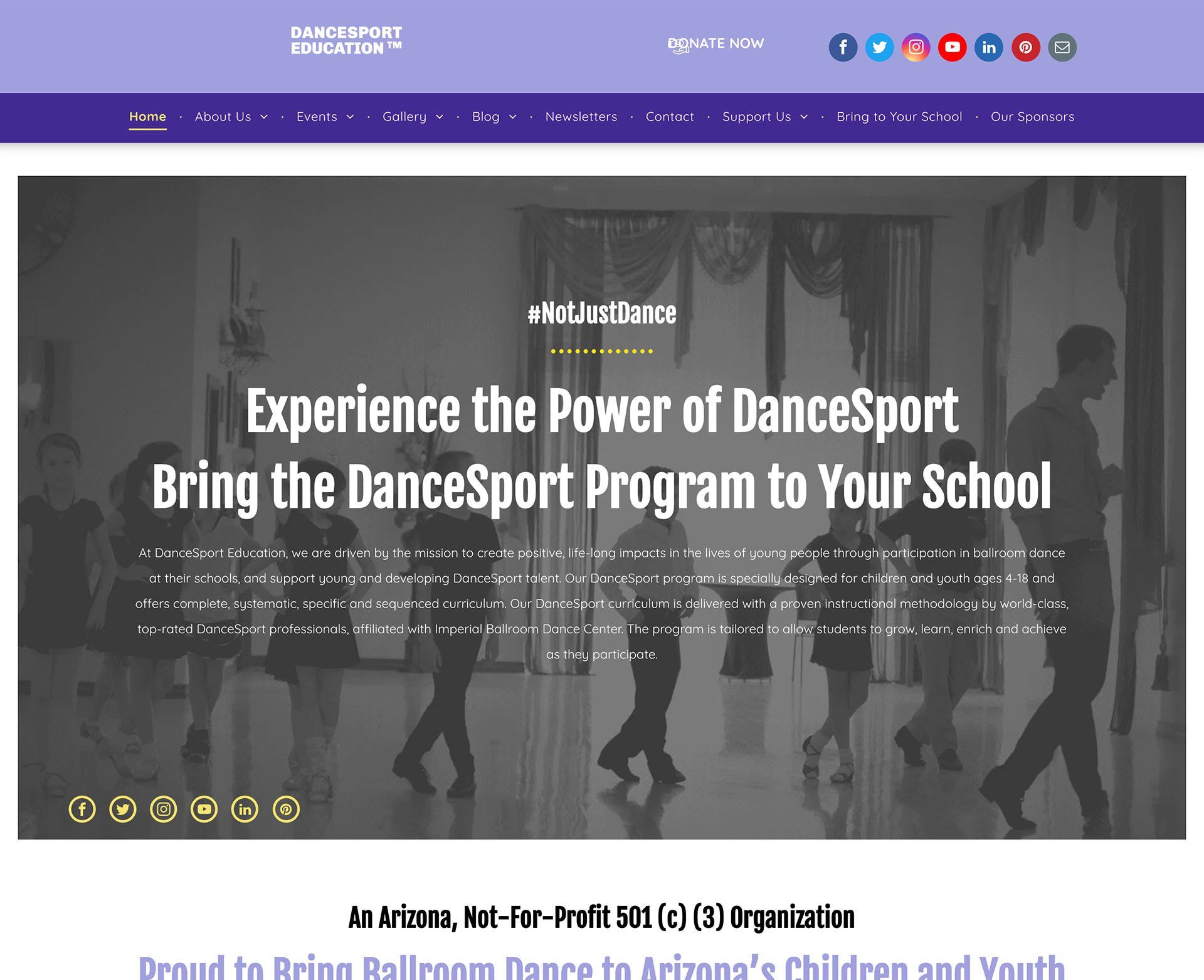 Engage Portfolio DanceSport Education