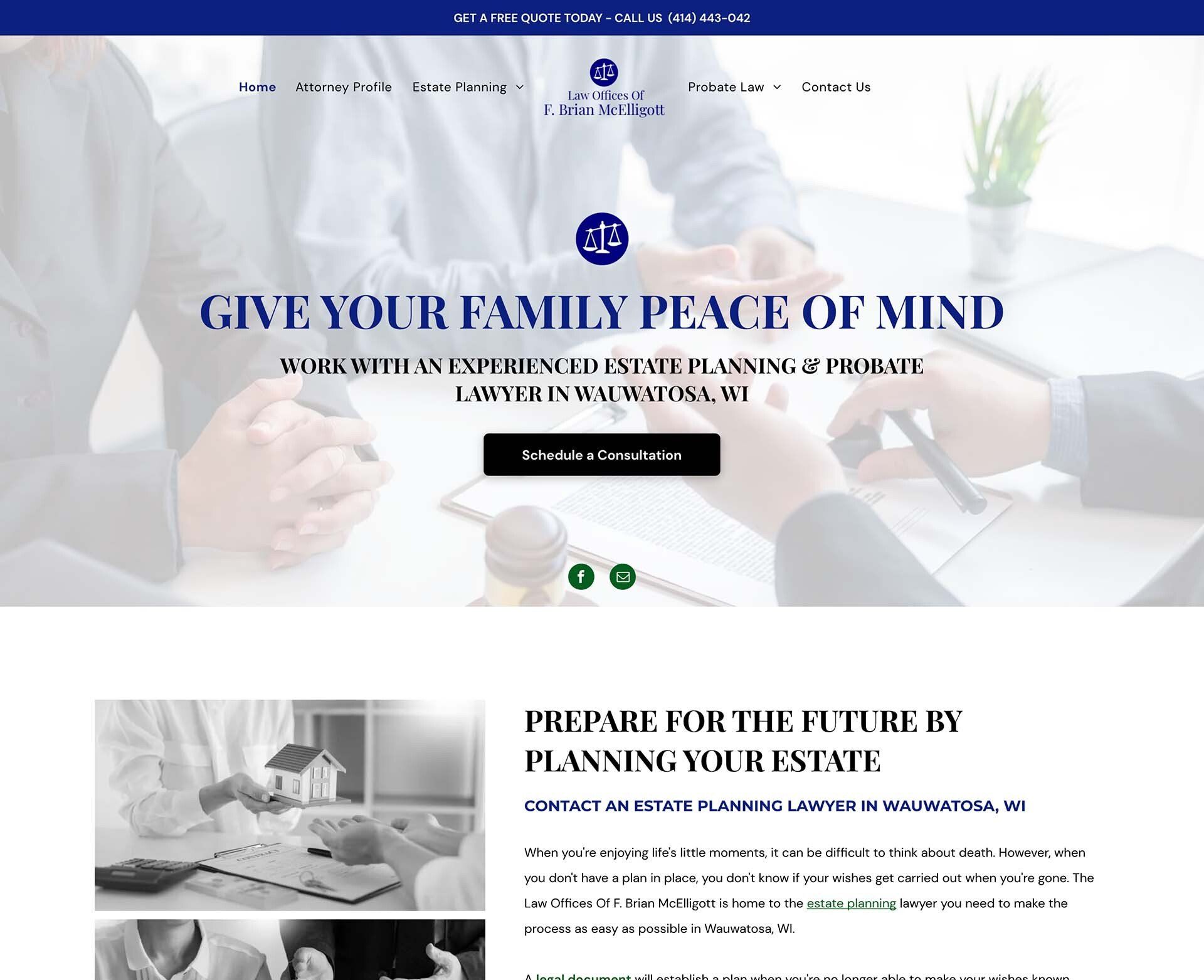 Engage Portfolio Law Offices Of F. Brian McElligott