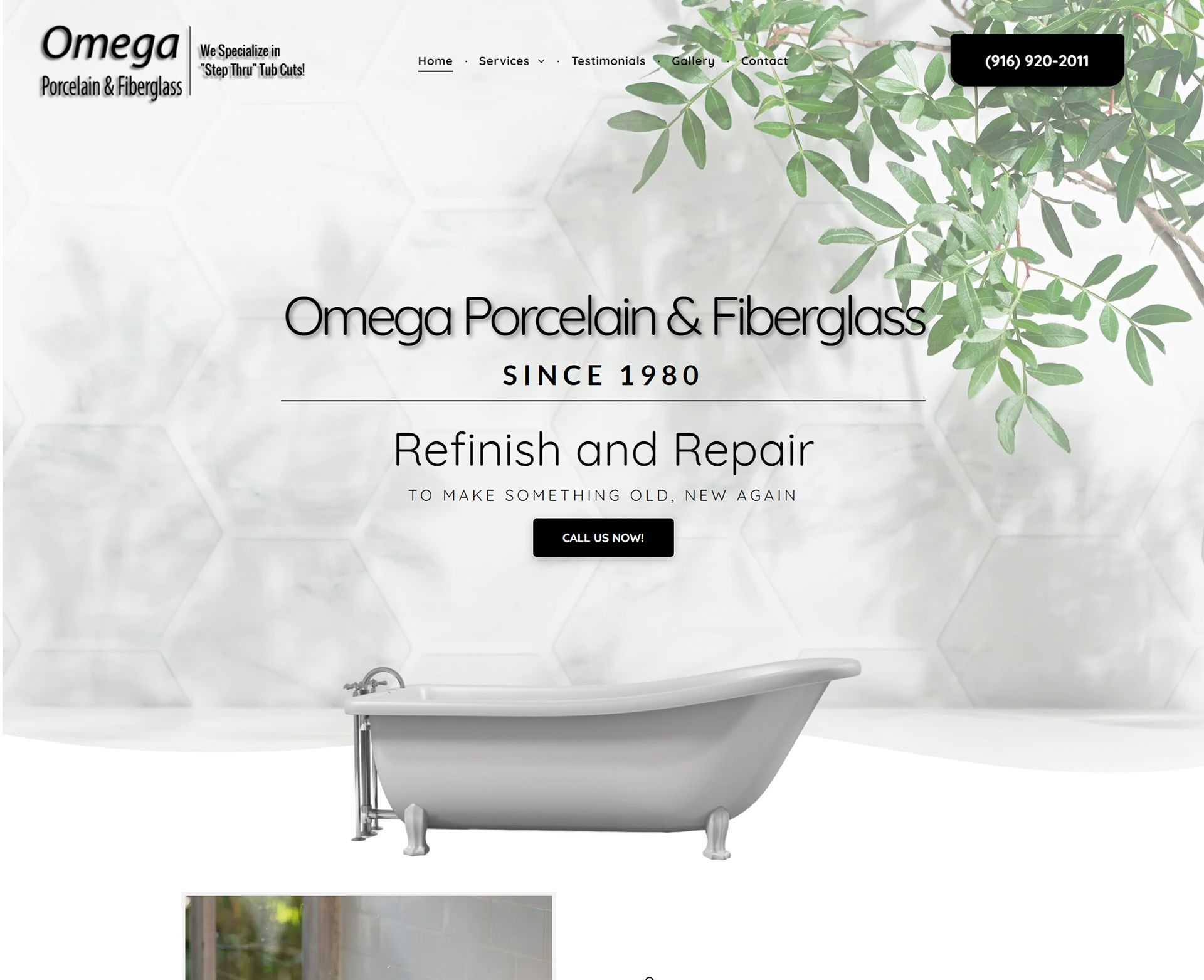 Engage Portfolio Omega Porcelain & Fiberglass
