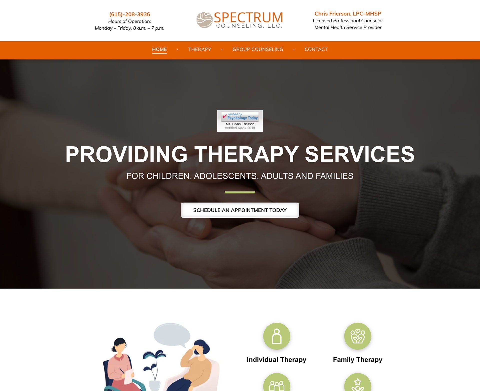 Engage Portfolio Spectrum Counseling, LLC