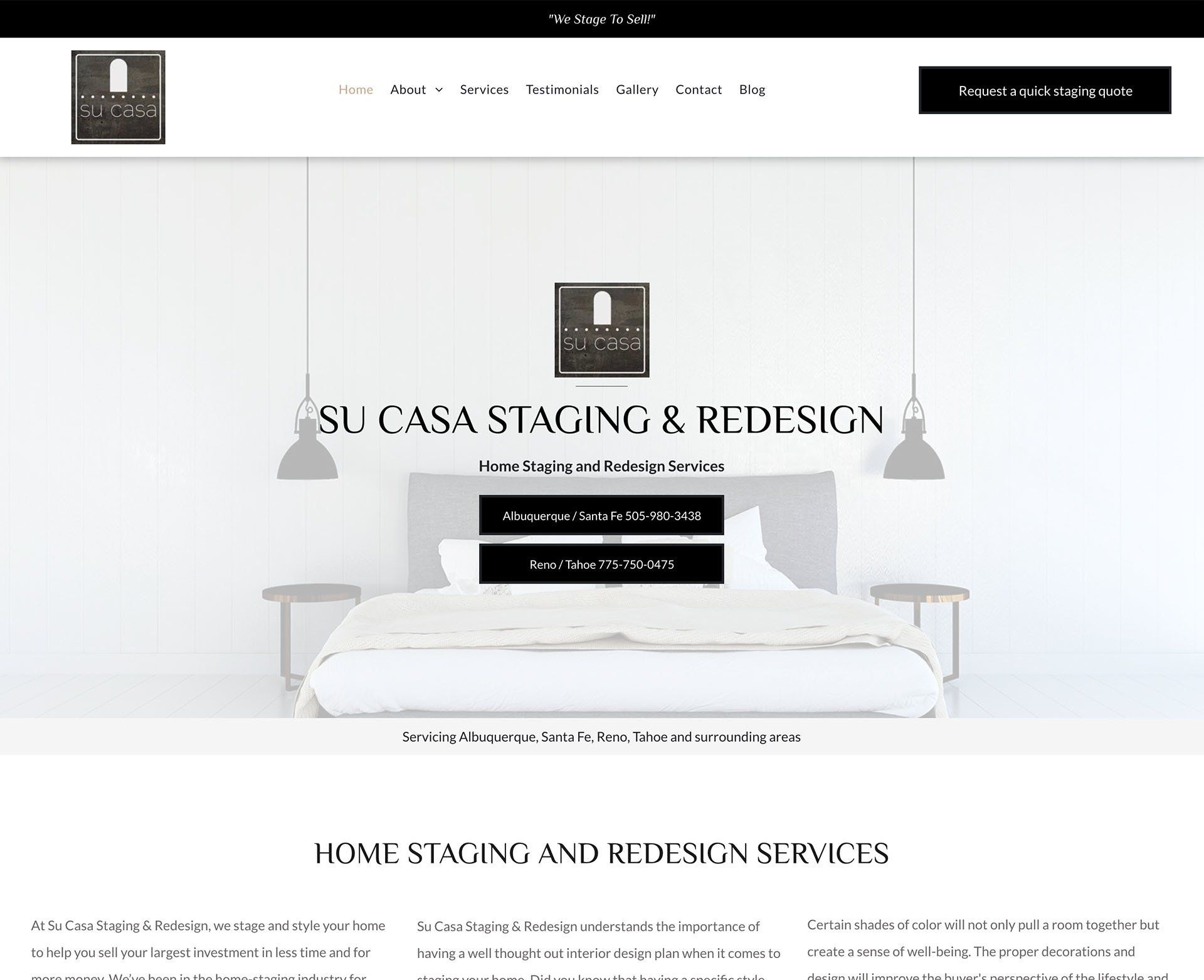 Engage Portfolio Su Casa Staging Redesign