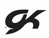 Black GK logo