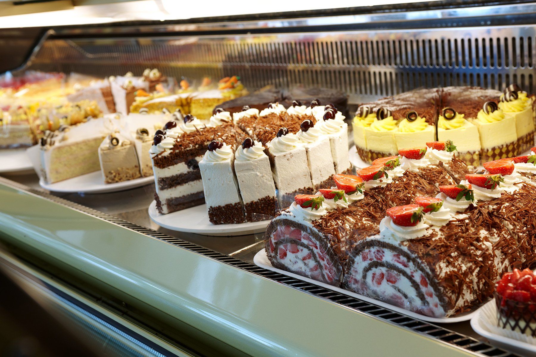 Kuchen in der Konditorei Pupp