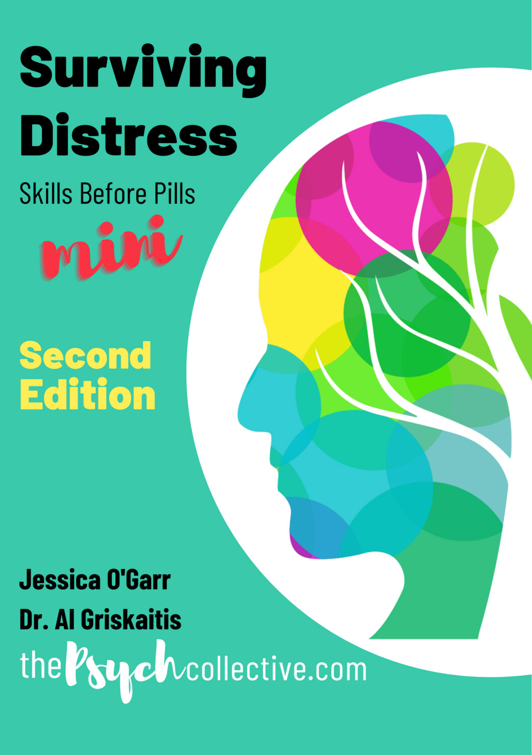 A book cover for Surviving Distress Skills Before Pills