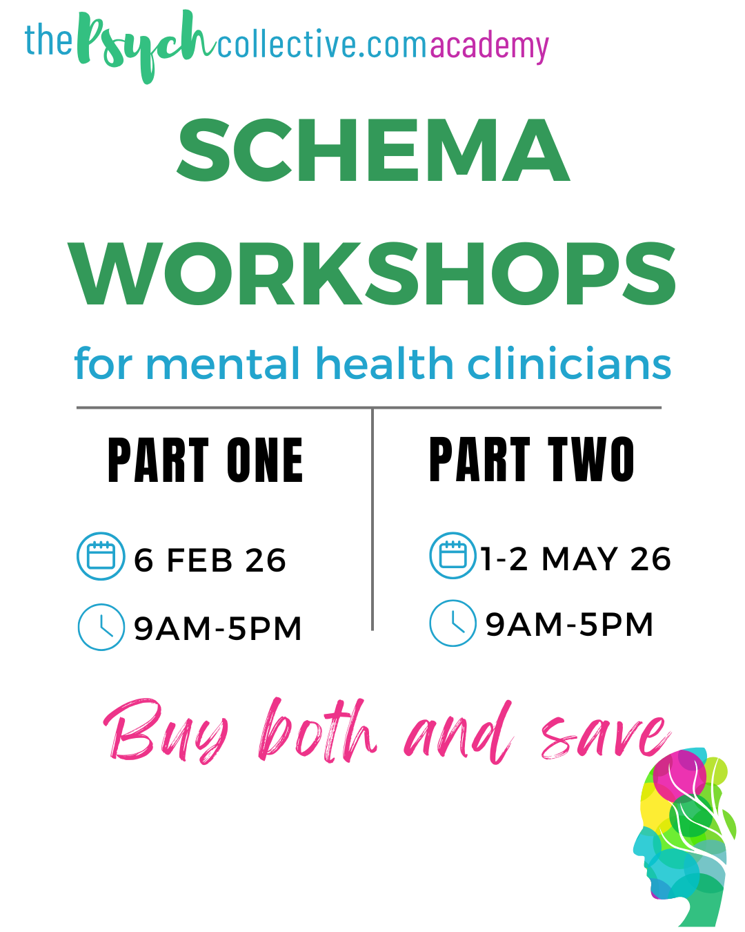 Schema Therapy event posters