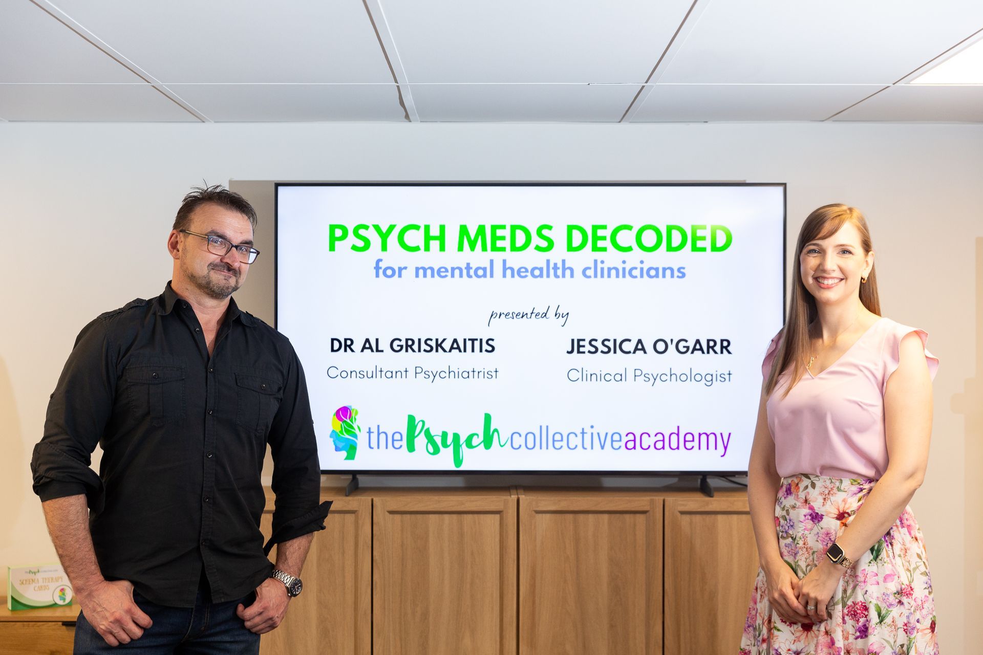 Jess and Al of The Psych Collective