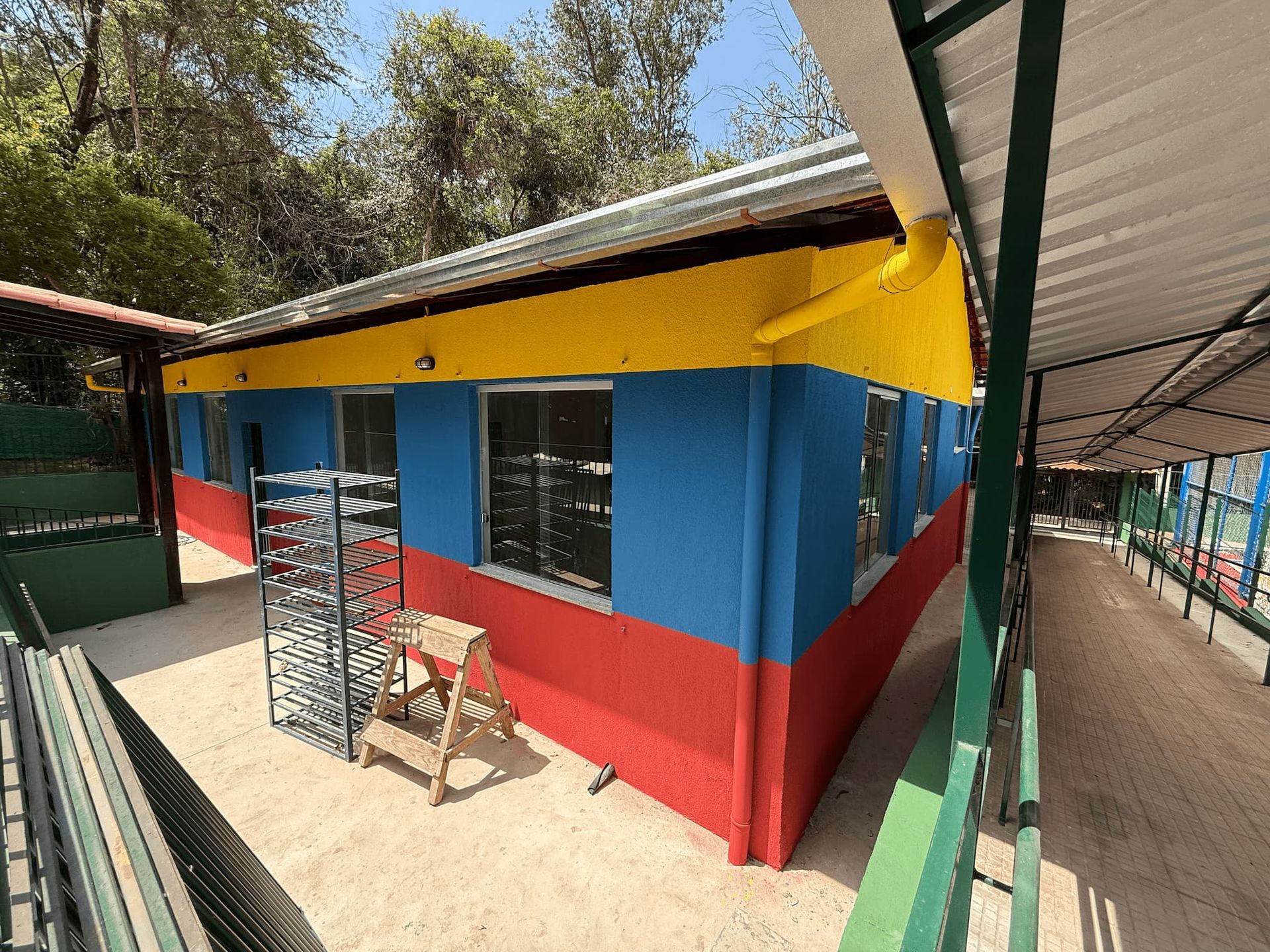 Electrical Install at Open space