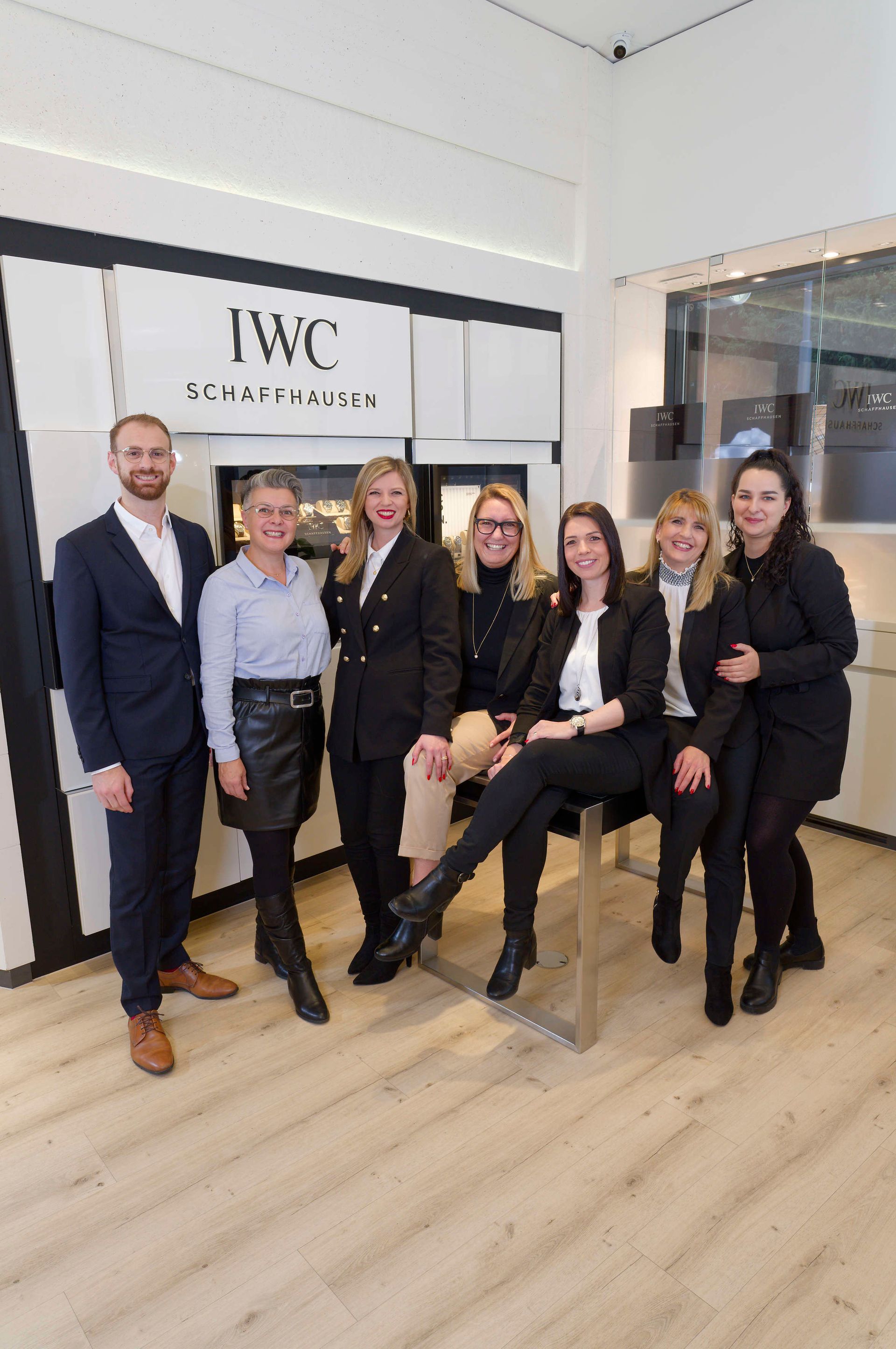 Team Jäggi Uhren und Juwelen in Chur.