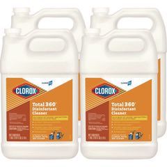 Two gallons of clorox total 360 disinfectant cleaner.