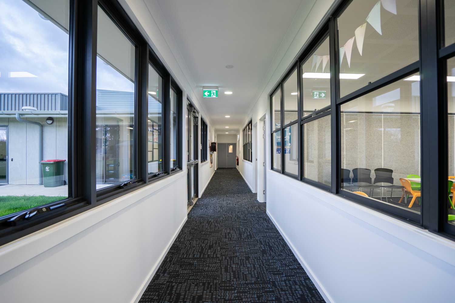 Orange Evangelical Church Hallway — Construction & Renovation Services in Dubbo, NSW
